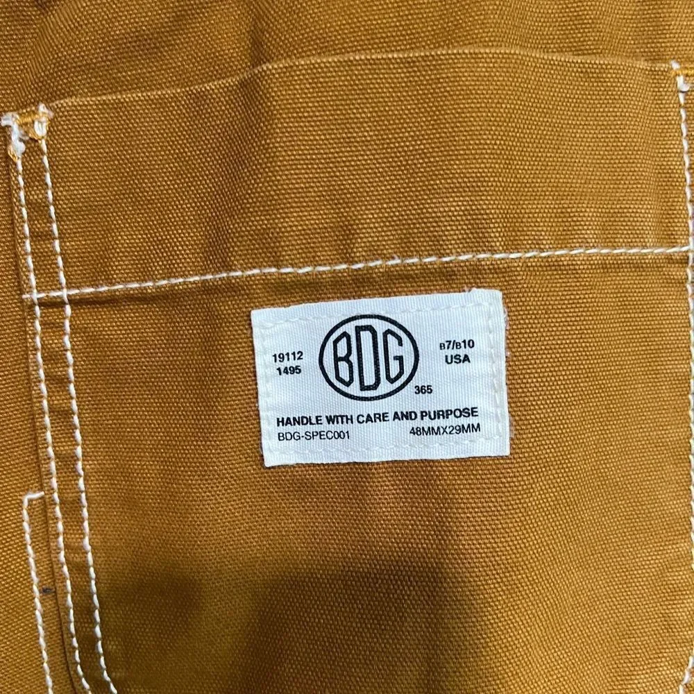BDG Canvas Carpenter Pants Size 26